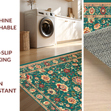 Charming Eclectic Floral Aesthetic(Green)