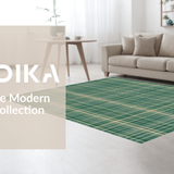 Cozy Olive Trellis Design(Green)