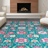 Cozy Earthy Trellis Aesthetic(Blue)