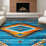 Eclectic Distressed Ethnic Appeal(Blue)