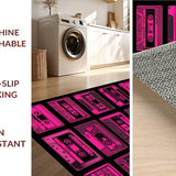 Whimsical Retro Sound Wave Style(Black)