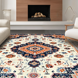 Bright Ornate Medallion Visual Appeal(White)