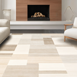 Dynamic Geometric Stripe Aesthetic(Beige)