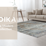 Chic Distressed Floral Aesthetic(Gray)