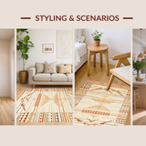 Artistic Natural Fiber Design(Beige)