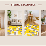 Contemporary Bold Color Fusion(Yellow)