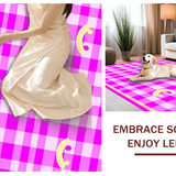 Elegant Cheerful Face Arrangement(Pink)