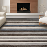 Artisanal Tone Striped Motif(Gray)