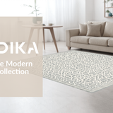 Classic Modernist Trellis Visual(Gray)