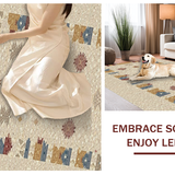 Contemporary Abstract Linear Composition(Beige)