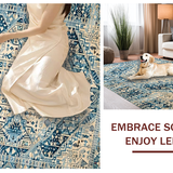 Eclectic Abstract Floral Style(Beige)