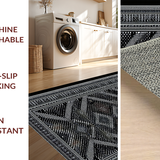 Contemporary Stacked Ogee Design(Black)