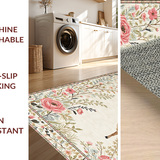 Lush Springtime Floral Aesthetic(Beige)