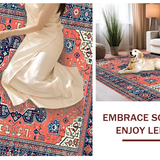 Cozy Vintage Ogee Design Vibe(Red)