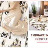 Geometric Ivory Southwestern Aesthetic(Beige)