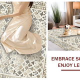 Contemporary Geometric Arrangement(Beige)