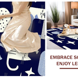 Charming Vintage Feline Artwork(Blue)