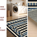 Elegant Modernist Black and White(Blue)