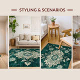 Cozy Dark Green Lattice Style(Green)