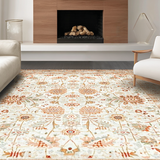 Contemporary Subtle Geometric Print(Ivory)