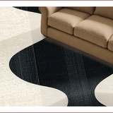 Ultra Soft Area Rug, Non Slip, Stain Resistant, Washable Area Rugs for Living Room, Bedroom, Modern Boho Entryway Pet-Friendly Geometric Area Rug(Beige)