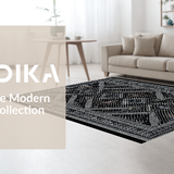 Contemporary Stacked Ogee Design(Black)