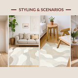 Refined Geometric Beige Palette(Beige)