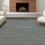 Chic Black and White Geometric Style(Black)