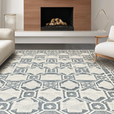 Rustic Earthy Trellis(Gray)