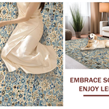 Art Deco Inspired Floral Composition(Blue)