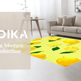 Classic Farmhouse Lemon Patterned Style(Yellow)