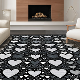 Sleek Urban Heart Form(Black)