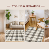 Cozy Toned Checkerboard Style(Gray)