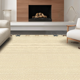 Ultra Soft Area Rug, Non Slip, Stain Resistant, Washable Area Rugs for Living Room, Bedroom, Charming Neutral Toned Animal Design(Beige)