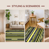 Whimsical Eclectic Striped Style(Black)