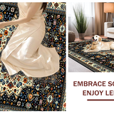 Eclectic Earth Tone Medallion(Blue)