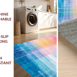 Lively Multi Colored Abstract Flow(Blue)