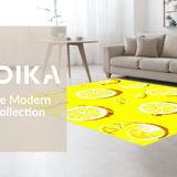 Whimsical Citrus Patterned Delight(Yellow)