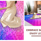 Graceful Fluid Scale Arrangement(Pink)