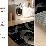 Bold Artistic Geometric Fusion(Black)