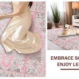 Stylish Pastel Floral Accent(Gray)