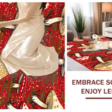 Colorful Mushroom Print with Cheer(Red)