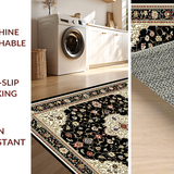 Intricate Vintage Medallion Glamour(Black)