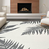Ultra Soft Area Rug, Non Slip, Stain Resistant, Washable Area Rugs for Living Room, Bedroom, Rustic Grey and White Patterns(Gray)