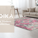 Luxe Distressed Lattice Elegance(Pink)