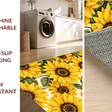 Rustic Whimsical Sunflower Motif(Yellow)