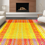 Dynamic Multi colored Circular Design(Red)