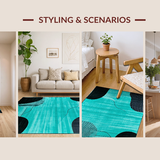 Artful Minimalist Abstract Style(Blue)