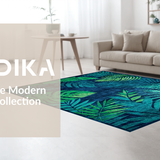 Chic Tropical Linear Elements(Blue)
