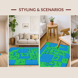 Engaging Numbered Parking Landscape(Blue)